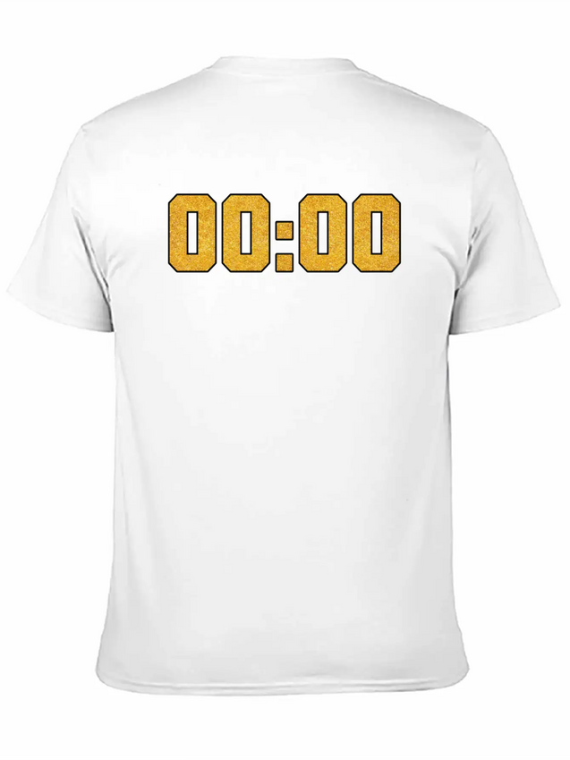 00:00 Angel Number Intuition And Success Lightweight Cotton T-Shirt – Daily Comfort Graphic Shirt