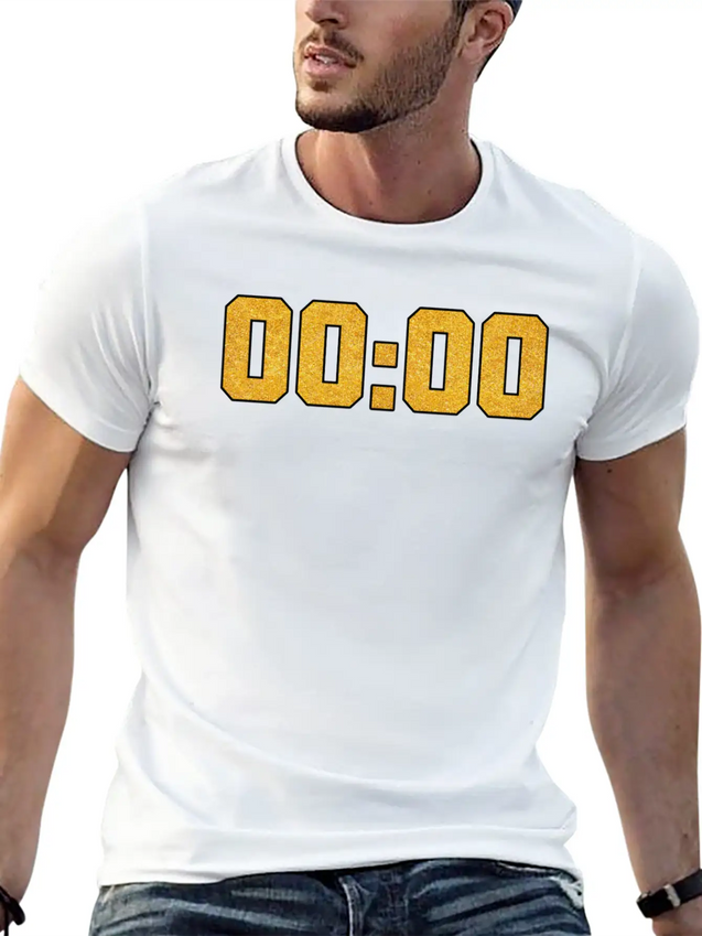 00:00 Angel Number Intuition And Success Lightweight Cotton T-Shirt – Daily Comfort Graphic Shirt