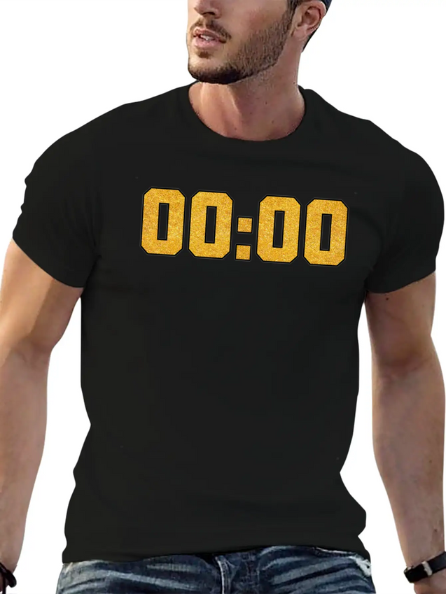 00:00 Angel Number Intuition And Success Lightweight Cotton T-Shirt – Daily Comfort Graphic Shirt