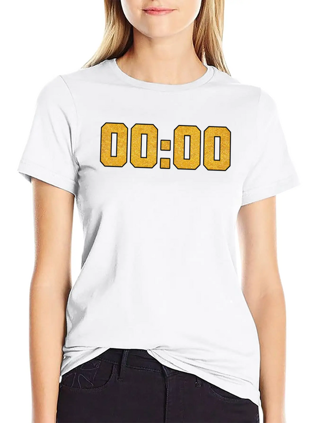 00:00 Angel Number Intuition And Success Lightweight Cotton T-Shirt – Daily Comfort Graphic Shirt