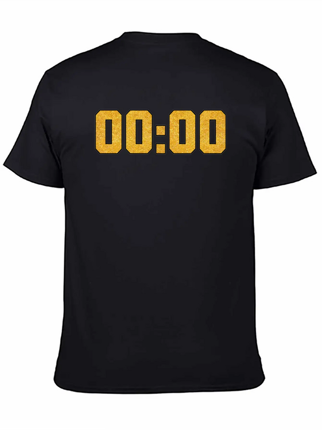 00:00 Angel Number Intuition And Success Lightweight Cotton T-Shirt – Daily Comfort Graphic Shirt