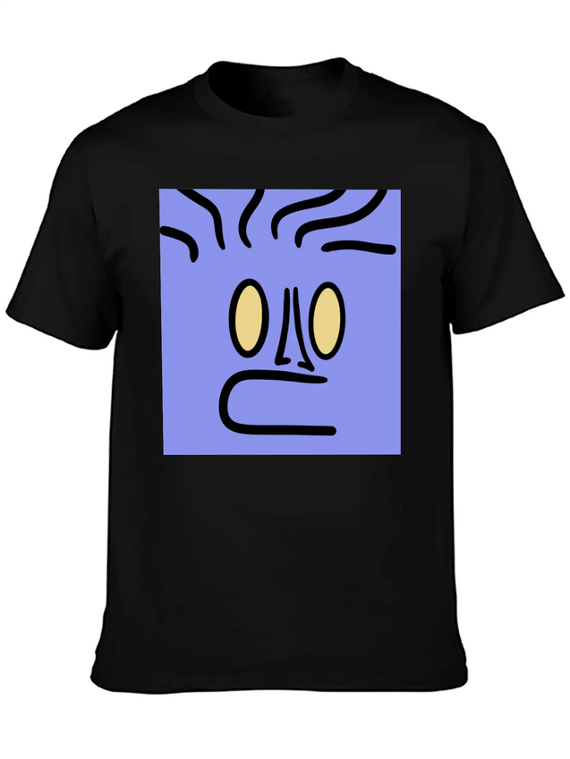 #0010 Lightweight Cotton T-Shirt – Daily Comfort Graphic Shirt