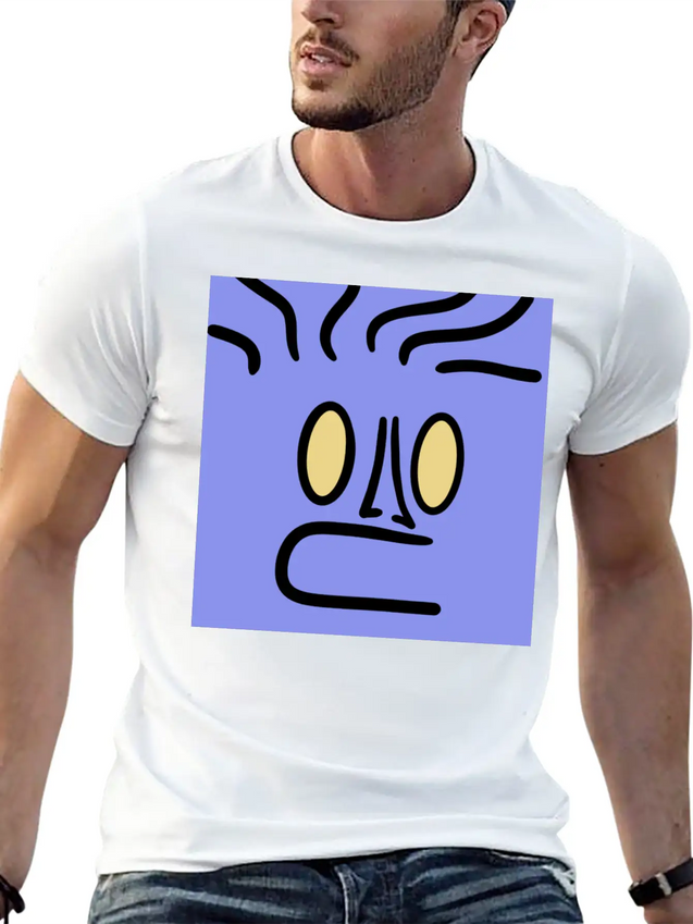 #0010 Lightweight Cotton T-Shirt – Daily Comfort Graphic Shirt