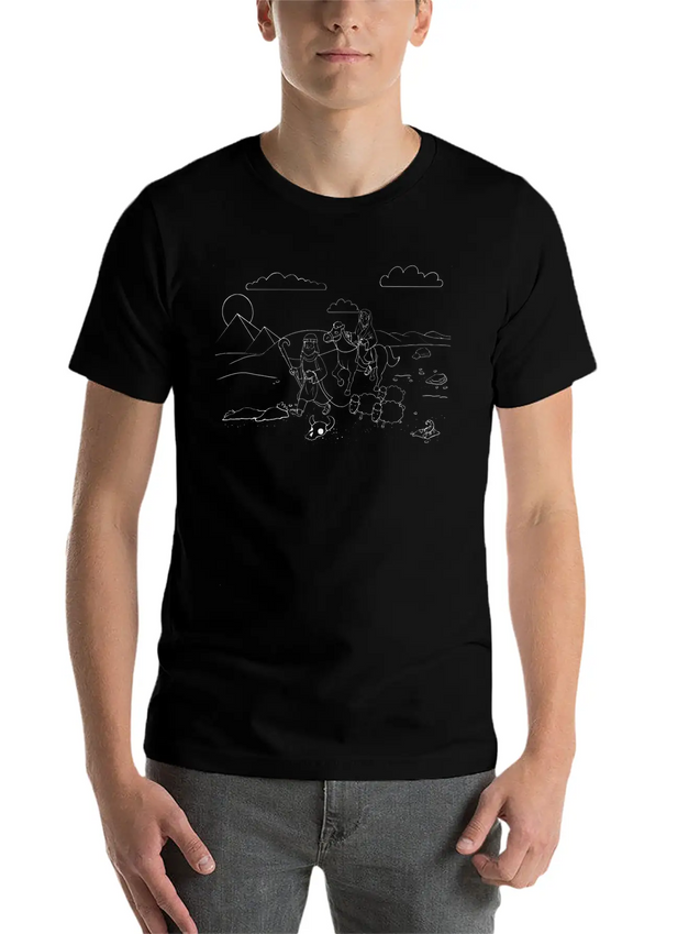 03 Genesis 12:1020 01 Lightweight Cotton T-Shirt – Daily Comfort Graphic Shirt