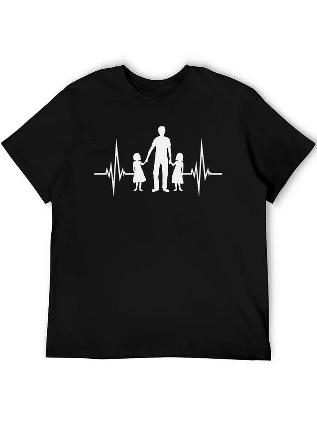2 Daughters Pulse Lightweight Cotton T-Shirt – Daily Comfort Graphic Shirt