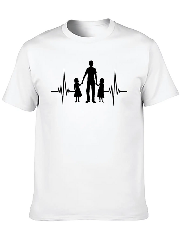 2 Daughters Pulse Lightweight Cotton T-Shirt – Daily Comfort Graphic Shirt