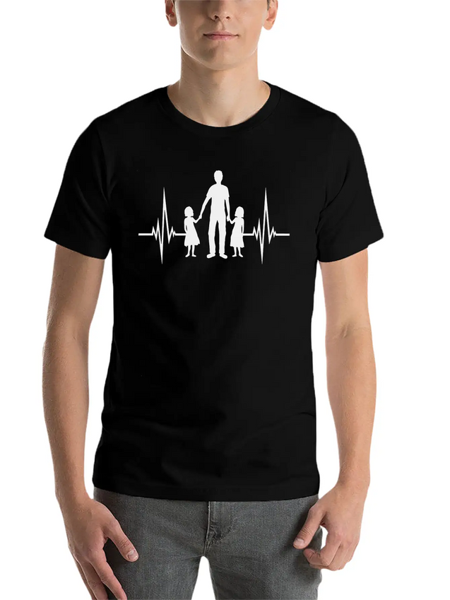 2 Daughters Pulse Lightweight Cotton T-Shirt – Daily Comfort Graphic Shirt