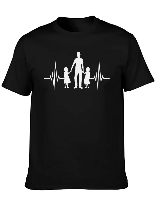2 Daughters Pulse Lightweight Cotton T-Shirt – Daily Comfort Graphic Shirt