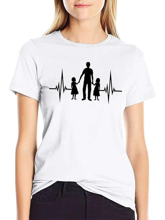 2 Daughters Pulse Lightweight Cotton T-Shirt – Daily Comfort Graphic Shirt
