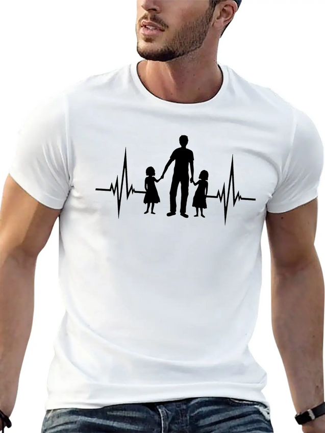 2 Daughters Pulse Lightweight Cotton T-Shirt – Daily Comfort Graphic Shirt