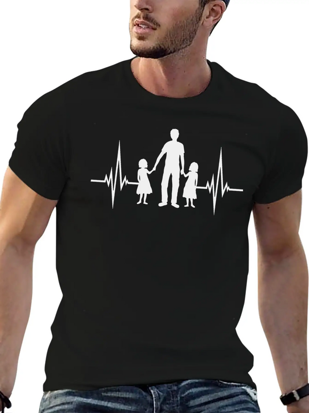 2 Daughters Pulse Lightweight Cotton T-Shirt – Daily Comfort Graphic Shirt