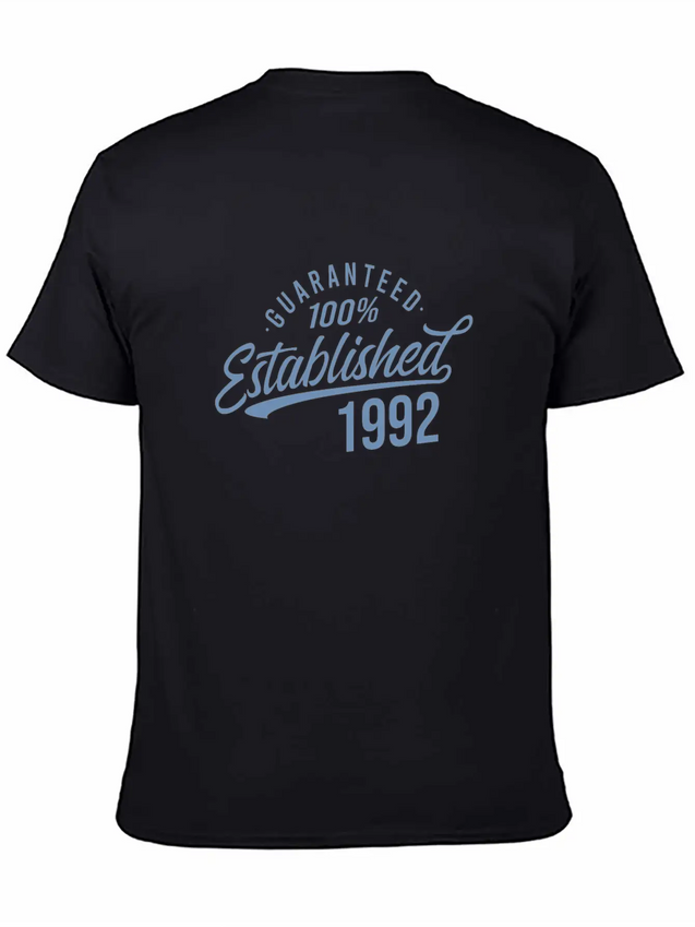 30th Birthday Gifts Vintage 1992 Modern Lightweight Cotton T-Shirt – Daily Comfort Graphic Shirt