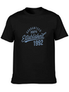 30th Birthday Gifts Vintage 1992 Modern Lightweight Cotton T-Shirt – Daily Comfort Graphic Shirt