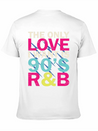 90s RnB Nineties Funny 90's R B Love Lightweight Cotton T-Shirt – Daily Comfort Graphic Shirt