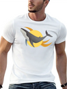 A Distinctive Whale With A Modern Design Lightweight Cotton T-Shirt – Daily Comfort Graphic Shirt