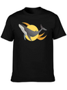 A Distinctive Whale With A Modern Design Lightweight Cotton T-Shirt – Daily Comfort Graphic Shirt