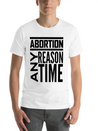 Abortion Any Time Any Reason Defend Roe V Wade Pro Lightweight Cotton T-Shirt – Daily Comfort Graphic Shirt