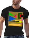 Abstract Art Design No 567 Lightweight Cotton T-Shirt – Daily Comfort Graphic Shirt