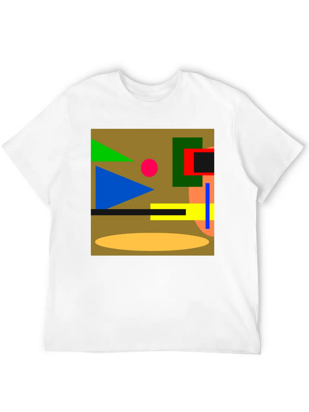 Abstract Art Design No 567 Lightweight Cotton T-Shirt – Daily Comfort Graphic Shirt