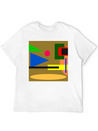 Abstract Art Design No 567 Lightweight Cotton T-Shirt – Daily Comfort Graphic Shirt