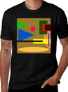 Abstract Art Design No 567 Lightweight Cotton T-Shirt – Daily Comfort Graphic Shirt
