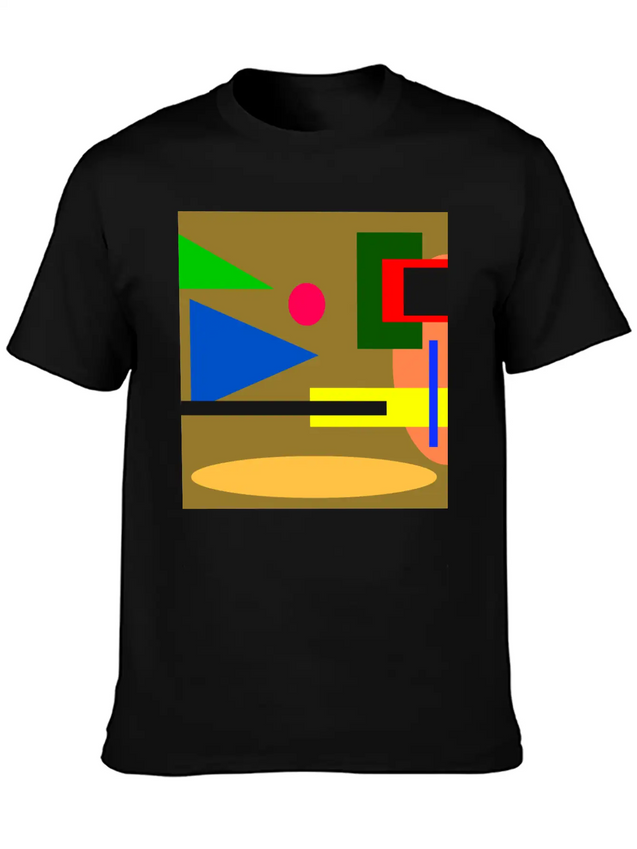 Abstract Art Design No 567 Lightweight Cotton T-Shirt – Daily Comfort Graphic Shirt