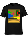 Abstract Art Design No 567 Lightweight Cotton T-Shirt – Daily Comfort Graphic Shirt