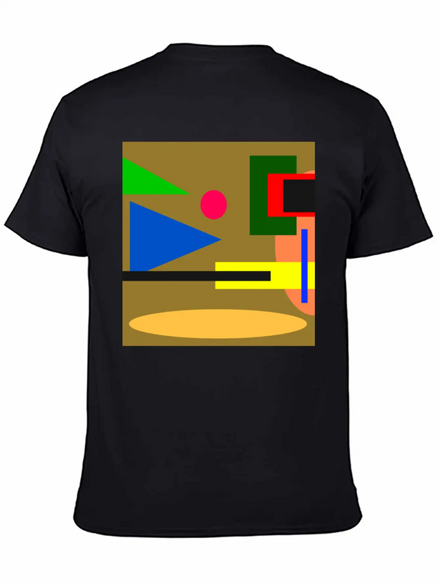Abstract Art Design No 567 Lightweight Cotton T-Shirt – Daily Comfort Graphic Shirt