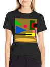 Abstract Art Design No 567 Lightweight Cotton T-Shirt – Daily Comfort Graphic Shirt