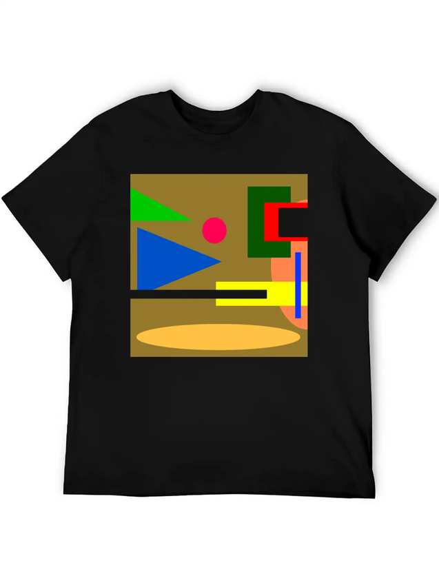 Abstract Art Design No 567 Lightweight Cotton T-Shirt – Daily Comfort Graphic Shirt