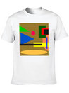 Abstract Art Design No 567 Lightweight Cotton T-Shirt – Daily Comfort Graphic Shirt