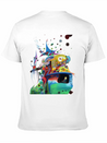 Abstract Duel Reason Lightweight Cotton T-Shirt – Daily Comfort Graphic Shirt