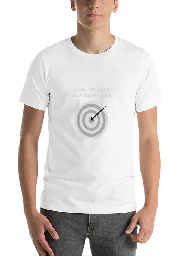 Achıeve The Goal Lightweight Cotton T-Shirt – Daily Comfort Graphic Shirt