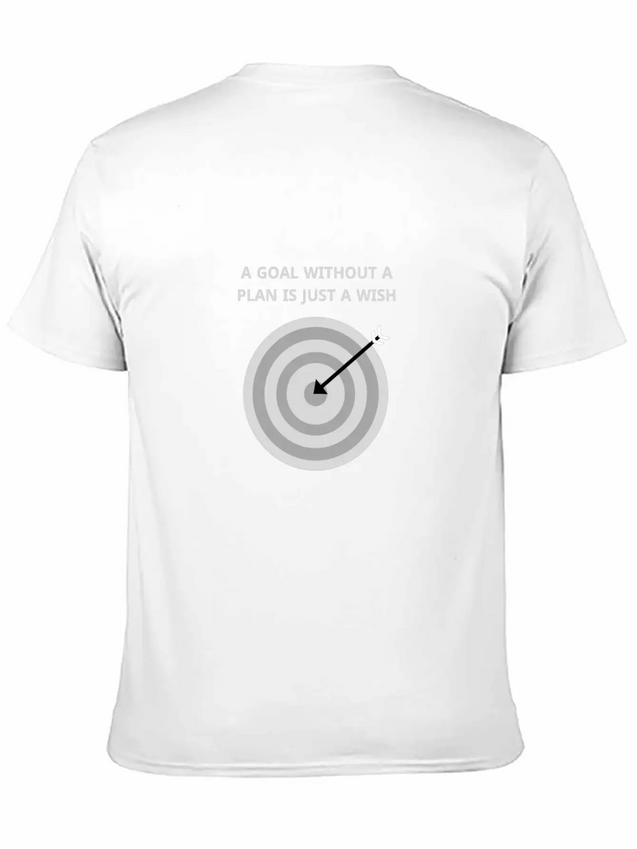 Achıeve The Goal Lightweight Cotton T-Shirt – Daily Comfort Graphic Shirt