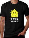 Acid House. I Was There 80s Techno Lightweight Cotton T-Shirt – Daily Comfort Graphic Shirt
