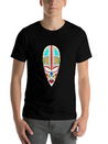 African Tribal Mask Lightweight Cotton T-Shirt – Daily Comfort Graphic Shirt