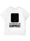 AH! THE ELEMENT OF SURPRISE! Lightweight Cotton T-Shirt – Daily Comfort Graphic Shirt