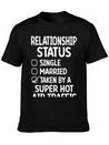 Air Traffic Controller Relationship Lightweight Cotton T-Shirt – Daily Comfort Graphic Shirt