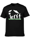 Alien Ufo EVOLUTION The Real Evolution Gift-Idea Lightweight Cotton T-Shirt – Daily Comfort Graphic Shirt