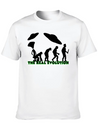 Alien Ufo EVOLUTION The Real Evolution Gift-Idea Lightweight Cotton T-Shirt – Daily Comfort Graphic Shirt