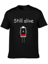 Alivesing Hip Hop Lightweight Cotton T-Shirt – Daily Comfort Graphic Shirt
