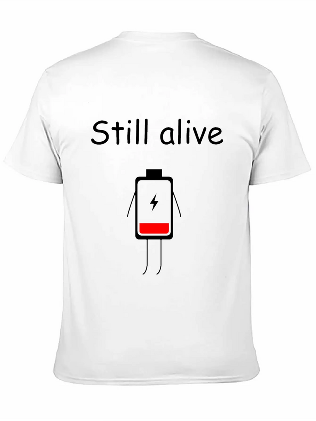 Alivesing Hip Hop Lightweight Cotton T-Shirt – Daily Comfort Graphic Shirt