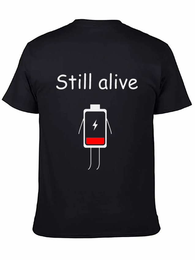 Alivesing Hip Hop Lightweight Cotton T-Shirt – Daily Comfort Graphic Shirt