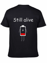 Alivesing Hip Hop Lightweight Cotton T-Shirt – Daily Comfort Graphic Shirt