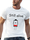 Alivesing Hip Hop Lightweight Cotton T-Shirt – Daily Comfort Graphic Shirt