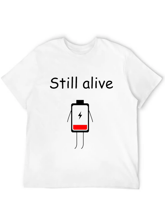 Alivesing Hip Hop Lightweight Cotton T-Shirt – Daily Comfort Graphic Shirt