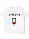 Alivesing Hip Hop Lightweight Cotton T-Shirt – Daily Comfort Graphic Shirt