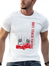 American Flag Dirt Track Racing Car Driver Racer Lightweight Cotton T-Shirt – Daily Comfort Graphic Shirt