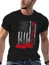 American Flag Dirt Track Racing Car Driver Racer Lightweight Cotton T-Shirt – Daily Comfort Graphic Shirt