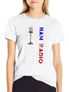 American Ham Radio Gift Lightweight Cotton T-Shirt – Daily Comfort Graphic Shirt